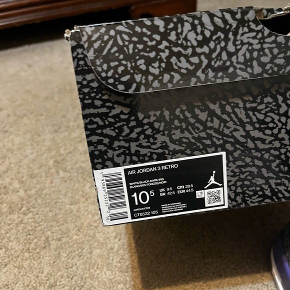 Jordan 3 Retro “Dark Iris” - Picture 5 of 5